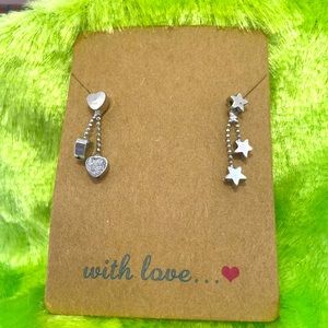 Heart & Star Earrings